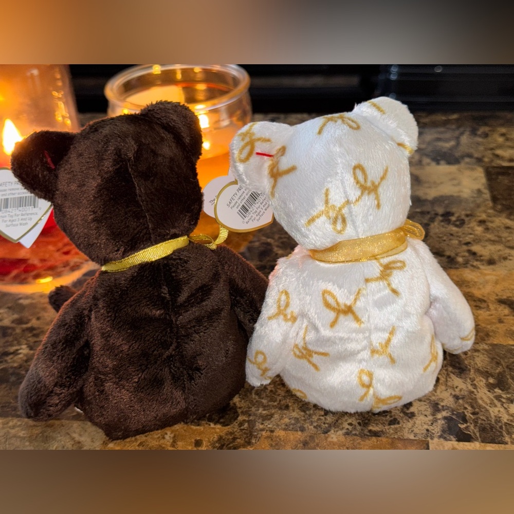 🧸 Ty Beanie Baby Signature Bear 4-Piece Set 1999 2000 2003 2004 Collectible - Picture 10 of 11